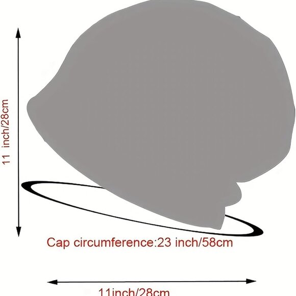 Sweet Heartwarming Breast Cancer Beanie Hat, Romantic Knitted Hat, Cancer Headwe - Picture 2 of 9